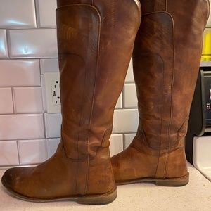 Women’s tall Frye leather Paige riding boot size 8.5